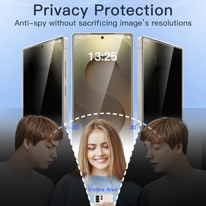 JETech Privacy Screen Protector for Samsung Galaxy S25 Ultra, 2-Pack - size: Galaxy S25 Ultra