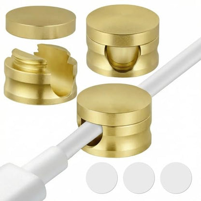 3 Pack Upgraded Cord Management Clips with Extra-Large Adhesive