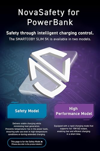 CIO SMARTCOBY Slim 5K 5000mAh Qi2 MagSafe Power Bank Safety Model (Silver) | Lightweight travel, advanced overheat protection, stays cool during use, 15W wireless, 20W USB-C PD, for iPhone - color: Silver