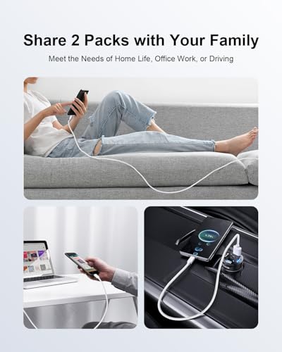 USB to Lightning Cable 3ft 2pack, Apple MFi Certified iPhone Charger Cord Lead Nylon Braided Car Fast Charging Lightning Cable Apple Charging Cord for iPhone 14 13 12 11 Pro Max XS X 8 7Plus 6 SE iPad - size: 1M+1M