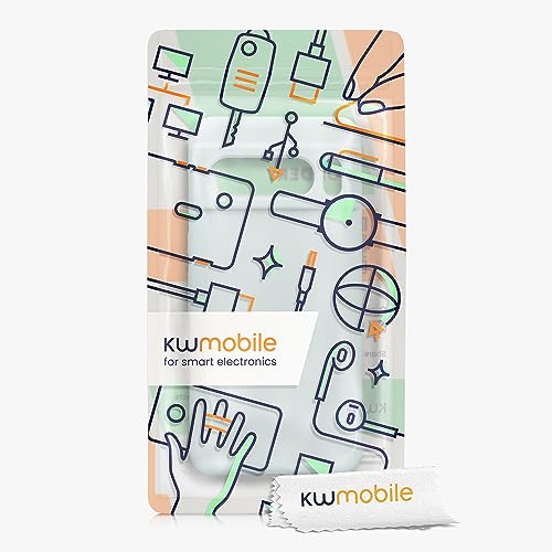 kwmobile Case Compatible with Google Pixel 8 Pro Case - TPU Silicone Phone Cover with Soft Finish - Cool Mint - color: Cool Mint, size: Pixel 8 Pro