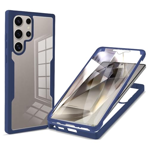 for Galaxy S26 Ultra Case with Screen Protector.Full Blue | Military Grade Shockproof 360° Full Body Rugged Case Cover for Samsung Galaxy S26 Ultra - color: Blue, size: Galaxy S26 Ultra