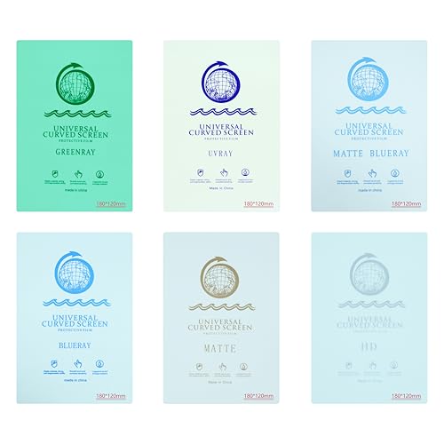 Cellphone Screen Protector Membrane Flexible TPU Anti Blue UV-Ray Green-Ray Hydrogel Sheet Camera Watch Protective Film Cutter Plotter Machine (HD) - color: HD