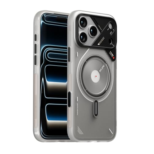 Aulumu A17 iPhone 17 Pro Magnetic Thermal Case | CoolHyper | with Camera Control | IMD Technology | Compatible with Magsafe | Touch Translucent White - color: Translucent White, size: iPhone 17 Pro