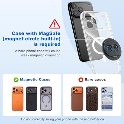 MagSafe Phone Grip, Black - color: Black