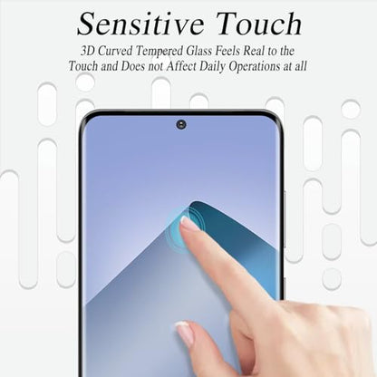 KAREEN 2 Pack Screen Protector for Samsung Galaxy S20 Tempered Glass Film | 3D Curved Full Coverage, Bubble Free, Anti-Scratch, Case Friendly - size: Galaxy S20 6.2-inch