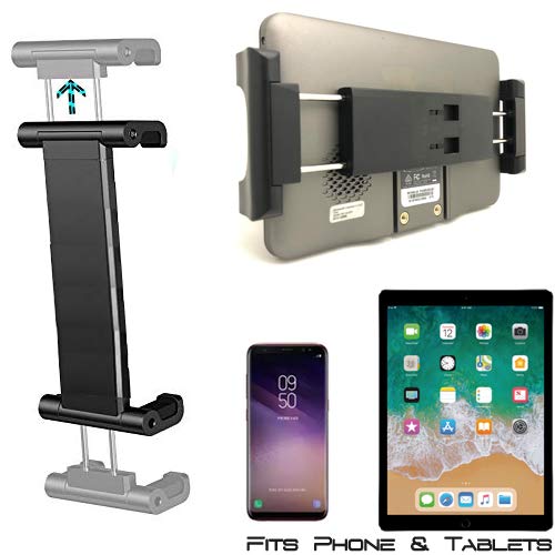 LycoGear Lycan Series Tablet & Smartphone Holder w/1 inch Ball for iPad Tablets | iPhone Pro Air MAX Plus | Galaxy Tab S Fold | Pixel | Surface | GPS & More