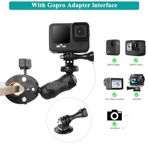 Super Double Clamp Camera Mount Umbrella Clamp for Chair