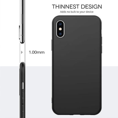 for Cricket Dream 5G Case, Black Shockproof Bumper Sleeves, 360° Drop Protection Shell Full Body Ultra-Thin Soft Silicone Cover for Cricket Dream 5G (6.82") - XT29