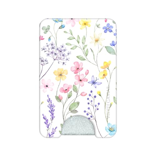 VELVET CAVIAR compatible with MagSafe Wallet - Magnetic Card Holder - color: Enchanted Floral