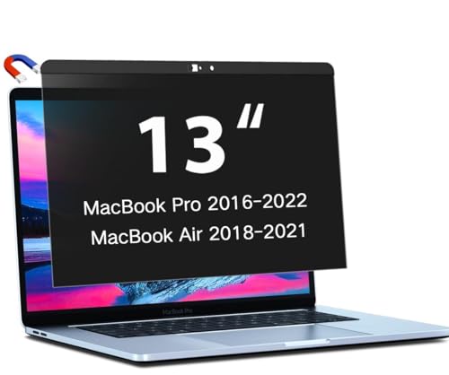 STARY Magnetic Privacy Screen for MacBook Pro 13 Inch (2016-2022,M1,M2) - size: Mac Air 13 Inch 2018-2021