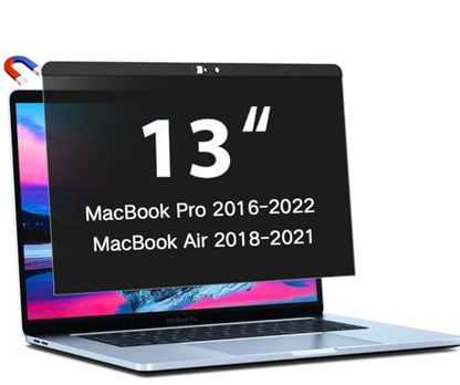 STARY Magnetic Privacy Screen for MacBook Pro 13 Inch (2016-2022,M1,M2) - size: Mac Air 13 Inch 2018-2021
