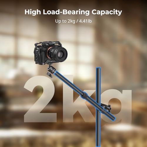 SMALLRIG Camera Desk Mount, Overhead Camera Arm Stand for Desk