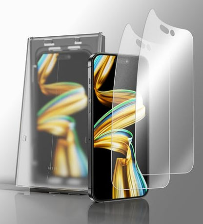 EZ-GLAZ-2 Pack Matte Screen Protectors for iPhone 15 Plus/16 Plus - size: iPhone 15 Plus/16 Plus