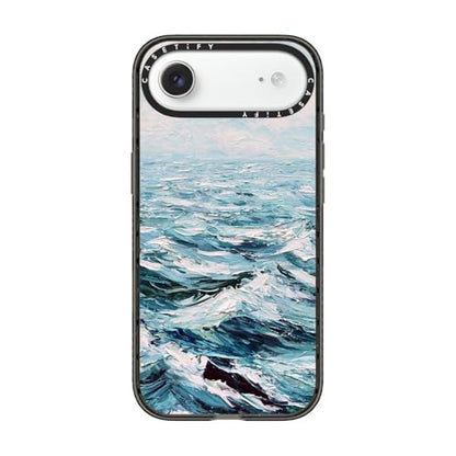 CASETiFY for iPhone Air Case - Impact | Slim Fit | 8.2 ft. 4X Military Grade Drop Protection | Deep Blue Sea | Black - color: Deep Blue Sea, size: Iphone Air (6.5")