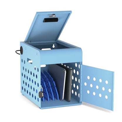 POCHAR 8-Unit Charging Cabinet for Chromebooks & Tablets Up to 14" Screens - size: 8 Chromebooks/Laptops