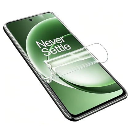 Hydrogel Screen Protector for OnePlus 15R, Flexible TPU Protective Film [Not Tempered Glass][High Sensitivity][HD Clear][Fingerprint Support] - color: OnePlus 15R