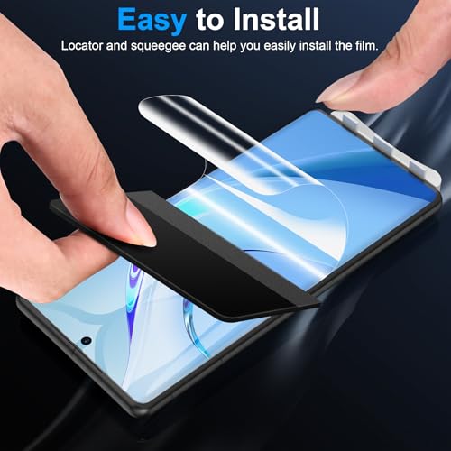 LYWHL 3 Pack for Google Pixel 7 Pro Screen Protector [Like Original Fingerprint Unlock], Real Invisible Self-Healing Protective Film [Not Glass], HD Clear, Case Friendly, Scratch-Resistant