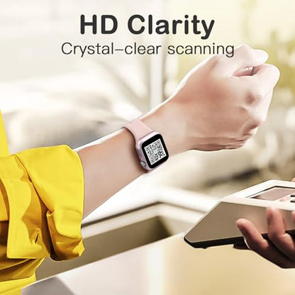 Adorve 8 Pack Privacy Case for Apple Watch Screen Protector 41mm Series 9/8/7, Full Protective Scratch Resistant Face Cover, Anti-Spy Ultra-Thin Bumper Case for iWatch 41 mm Accessories - size: 41mm for Series 9/8/7