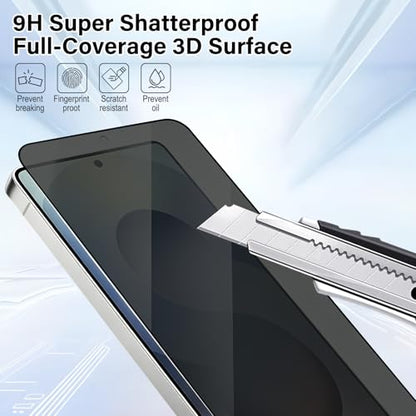 Screen Protector for Samsung Galaxy S25 Ultra 3 Pack | Privacy Tempered - color: Galaxy S25 Ultra