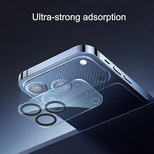 Ailun 3 Pack Camera Lens Protector for iPhone 17 Pro Max, Tempered Glass