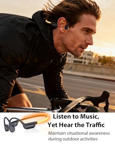 X500 Bone Conduction Headphones, Open Ear, LED Light, IP67