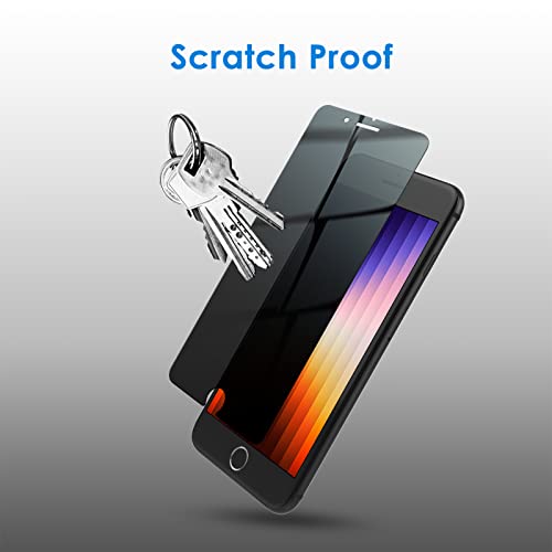 JETech Privacy Screen Protector for iPhone SE 3 (2022), 2-Pack - size: iPhone SE 3