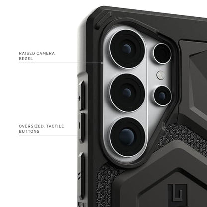URBAN ARMOR GEAR UAG for Samsung Galaxy S26 Ultra Case 6.9" Monarch Pro - Magnetic Charging Compatible Rugged Military Drop Tested Protective Cover, Kevlar Black - color: Monarch Pro - Kevlar Black