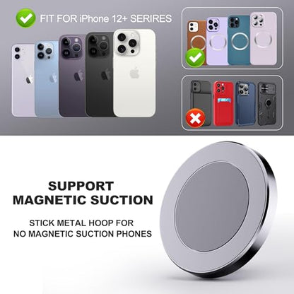 Surfcabin CNC Vent Phone Holder, Magnetic Car Air Vent Phone Holder Cradles Mount Compatible with F150 2015-2020 & Super Duty F250 F350 F450 2017-2021 Universal Bracket Stand for iPhone & Android - size: Fits F150 2015-2020