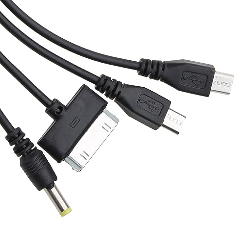 10 in 1 USB Multi USB Cables 20CM/7.87in for Mobile Phones, Speakers, Headphones & Older Mobile Phones