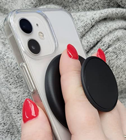 ENCASED Magnetic Phone Grip - Designed for MagSafe, iPhone 16/15 Pro Max and iPhone 14/13/12 Cases and Accessories (2-in-1 Holder + Kickstand)