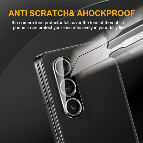 3 Pack Camera Lens Protector for Samsung Galaxy Z Fold 5 - size: Galaxy Z Fold 5