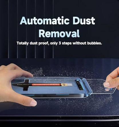 MAGIC JOHN 2 Pack for Samsung Galaxy S24 FE Tempered Glass Screen Protector - size: S24 FE 6.7inch