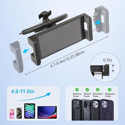 EEEKit 2 in 1 CD Slot Tablet Car Mount, CD Player Car Phone Holder