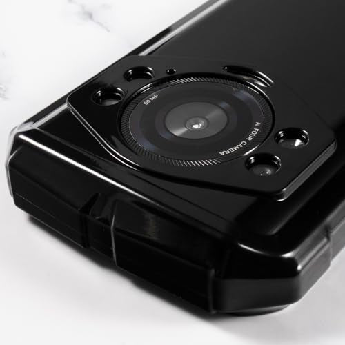 Protective Case for Doogee S Cyber Pro - Black | 6.58" Slim Shockproof Bumper Back Cover Anti-Scratch Flexible TPU Shell, Grip-Friendly - color: Black