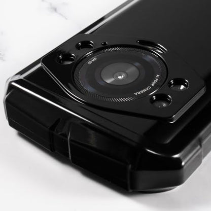 Protective Case for Doogee S Cyber Pro - Black | 6.58" Slim Shockproof Bumper Back Cover Anti-Scratch Flexible TPU Shell, Grip-Friendly - color: Black