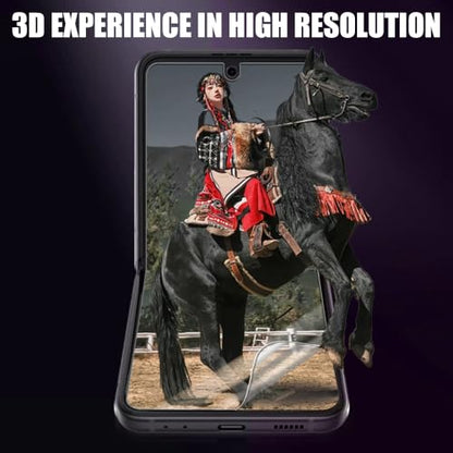 HD Hydrogel Film for Samsung Galaxy Z Flip 6 5G Inner Screen Protector Transparent Soft TPU Anti-scratch Protective Film