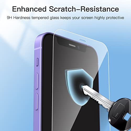 JETech Screen Protector for iPhone 12 mini, 3-Pack - size: iPhone 12 mini 5.4-Inch
