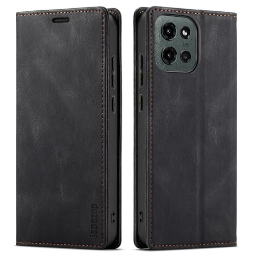Moto G 5G 2025/5G 2026/Play 2026 Wallet Case with [RFID Blocking],Black | Card Holder, Kickstand, Magnetic, Soft Leather Flip Case Wallet for Moto G 5G 2025/Moto G 5G 2026/Play 2026 - color: Black, size: Moto G 5G 2025/2026 6.7"