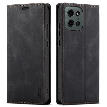 Moto G 5G 2025/5G 2026/Play 2026 Wallet Case with [RFID Blocking],Black | Card Holder, Kickstand, Magnetic, Soft Leather Flip Case Wallet for Moto G 5G 2025/Moto G 5G 2026/Play 2026 - color: Black, size: Moto G 5G 2025/2026 6.7"