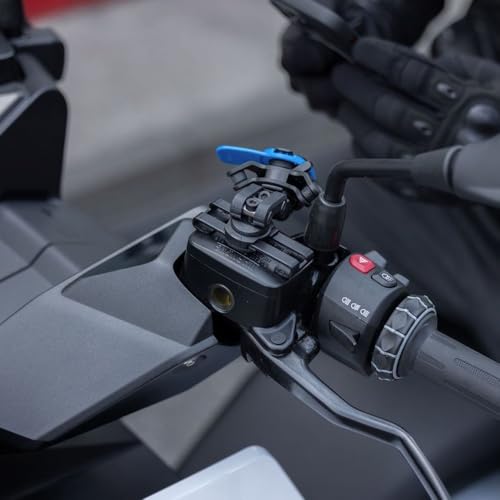 Quad Lock Brake Reservoir Motorcycle Phone Mount with Vibration Dampener and MAG Phone Case for iPhone 16 Pro - size: iPhone 16 Pro
