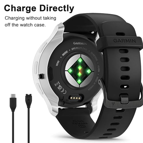 6 Pack Watch Screen Protector for GARMIN Venu3S 41mm, Soft TPU Case Full Protective Cover Flexible Bumper for GARMIN VENU3S Smart Watch - size: GARMIN Venu 3S 41mm