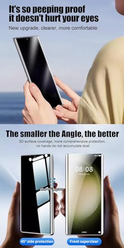 2pcs Privacy Hydrogel film for Samsung Galaxy S26 5G 6.3" - color: S26 5G 6.3"