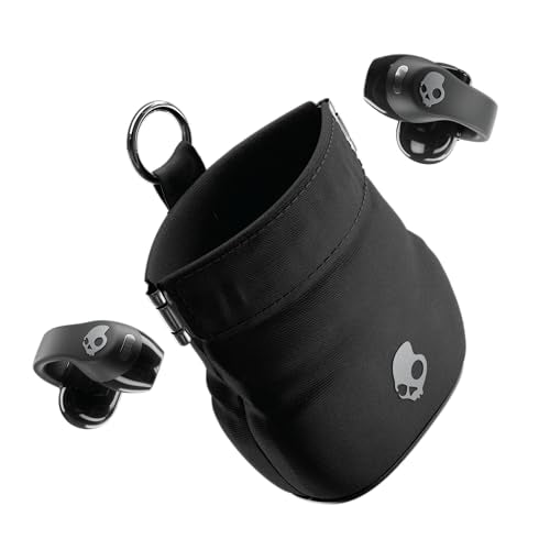 Skullcandy Push 720 Open Wireless Open-Ear Bluetooth Earbuds - True Black - color: Black/Silver