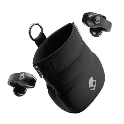 Skullcandy Push 720 Open Wireless Open-Ear Bluetooth Earbuds - True Black - color: Black/Silver