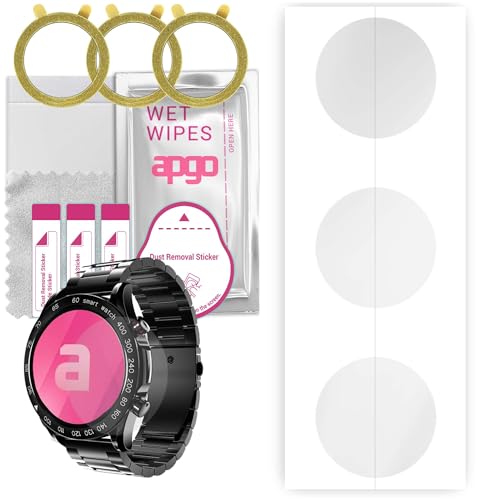 apgo 3x Hydrogel Ultra-Clear Screen Protector for HiFuture FutureGo Pro, Hydrogel Film, Flexible, Soft TPU with positioning layer easy installation