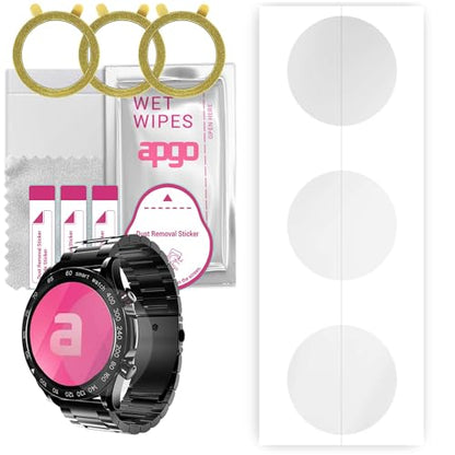 apgo 3x Hydrogel Ultra-Clear Screen Protector for HiFuture FutureGo Pro, Hydrogel Film, Flexible, Soft TPU with positioning layer easy installation
