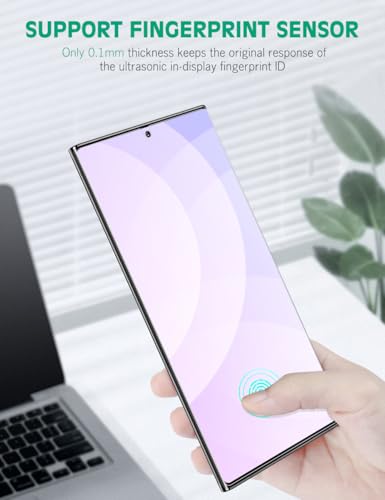 apiker 4 Pack Screen Protector Compatible with Samsung Galaxy Note 10 Plus