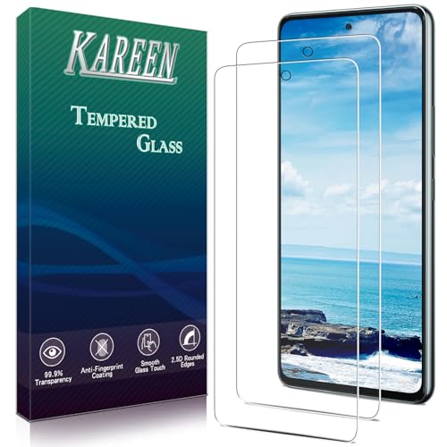 KAREEN Screen Protector for Samsung Galaxy A53 5G Tempered Glass Film - size: [Regular]Samsung A53