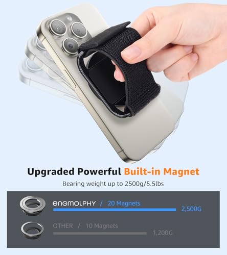 enGMOLPHY Magnetic Gym Phone Holder MagSafe-Compatible Mount for Stroller